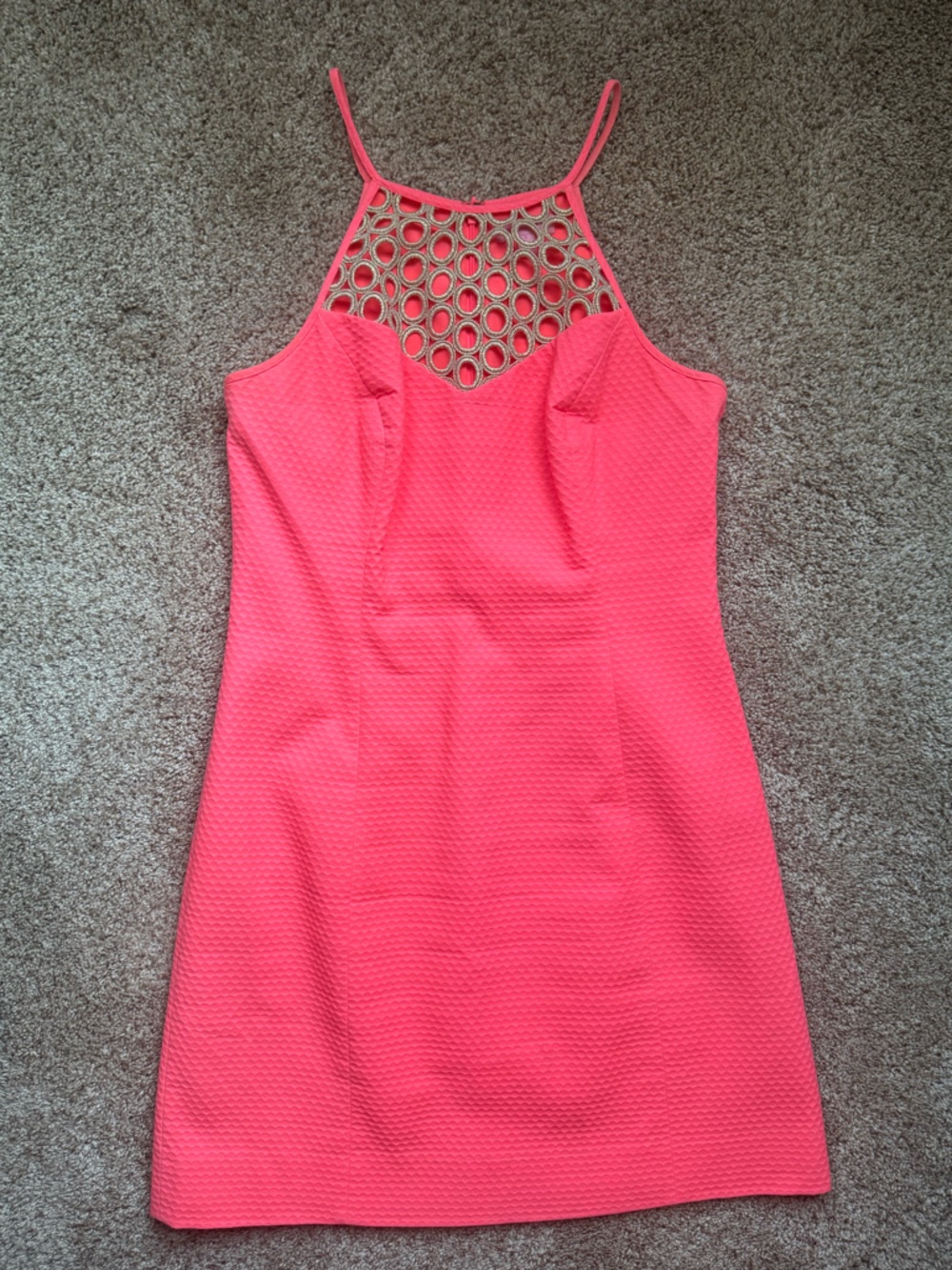 Lilly Pulitzer Larina Shift Dress, EUC - Pink Sun Ray